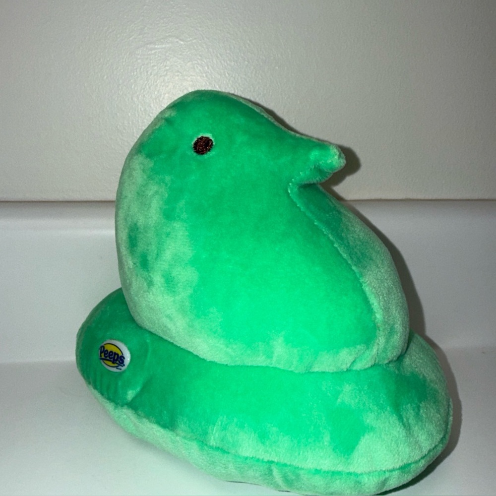 Peeps Green Plush Holiday Chick